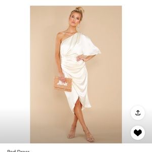 One shoulder dress
